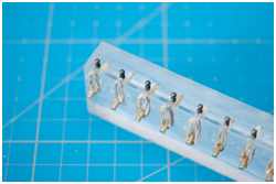 Bunschen an der Nagelbankimitation