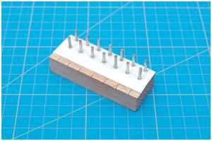 Vorrichtung zum Bunschen der Taue aus Holz