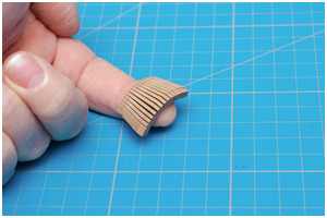 fertig bearbeitetet Rippen