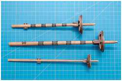 die fertigen Klampen