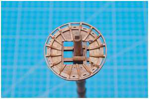 Marsplattformen aufkleben