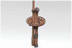 die Stenge wurde komplett abgefiert und...