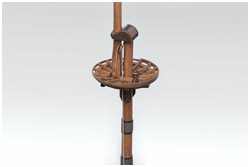 ... wird durch das Schlossholz auf den Salingen gehalten