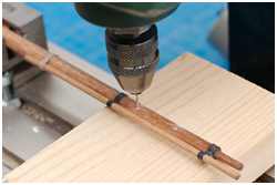 Anbringen der Zeisingösen