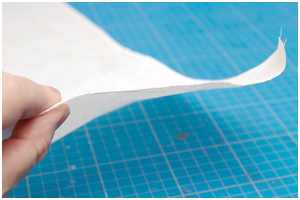 Stoff mit Tapetenleim stärken