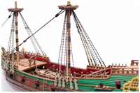 Webeleinen am Gro&szlig;mast