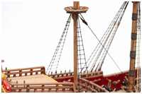 Webeleinen am Besanmast