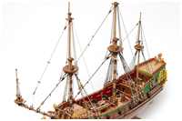 Webeleinen an den Stengen