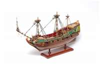 Untermasten fertig aufgetakelt