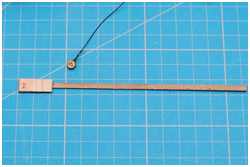 Abstandleiste zum Einbinden der Juffern