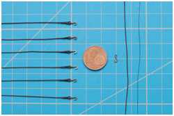 P&uuml;ttingswanten mit eingesplei&szlig;ten Haken