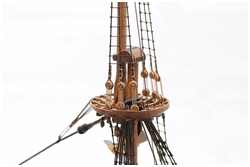 Webeleinen an der Gro&szlig;marsstenge