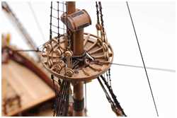 Leitblock des Besanmarsstengestag und der Gro&szlig;mars