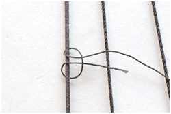 zwei halbe Schl&auml;ge statt einem Webeleinknoten an der &auml;u&szlig;esten Want