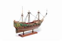 Untermasten fertig aufgetakelt