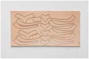 Einzelteile der Spanten