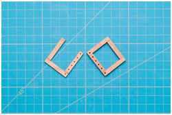 falsche Abstände der Bohrungen für die Geländerstützen