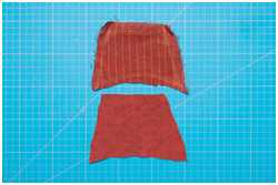 Versuche mit gefärbten Toppsegel