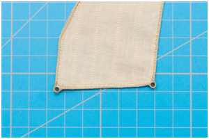 richtige Hals- und Schotkausch am Focksegel