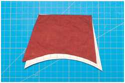 Versuche mit gefärbten Toppsegel