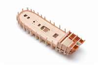 alle Mallen verleimt und Pavillon ausgekleidet