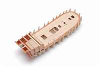 alle Mallen verleimt und Pavillon ausgekleidet