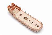 alle Mallen verleimt und Pavillon ausgekleidet