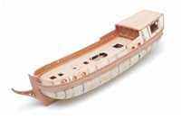 Berghölzer und Poopdeck verklebt