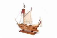 Toppsegel aufgeriggt