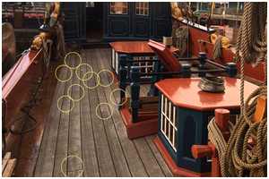 Verlegemuster der Decksplanken (Bild: Statenjacht Utrecht)