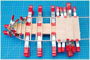 Beplankung der Unterdeckskonstruktion
