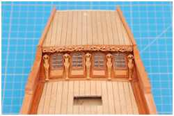 Dekor am Pavillonschott