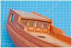 Dekor am Pavillonschott