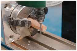 Fräsen der Spilltrommeln