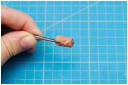 sehr feine 15er-Zahnung