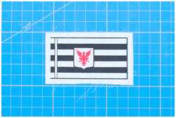 Hohenzollern-Flagge der Markgrafschaft Brandenburg