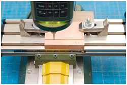 Schleifen der Achsen