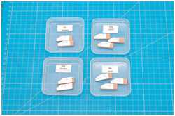 Wangenpaare vorbereitet zum Schleifen