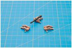 die fertigen Rohlinge