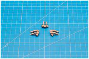 die fertigen Lafetten