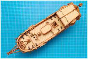 Deck probeweise bestückt