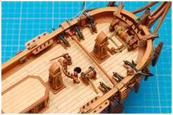 Deck probeweise bestückt