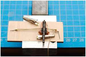 zweites Auge am Brooktau binden