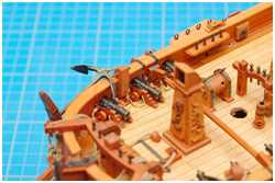 die fertigen Buggeschütze