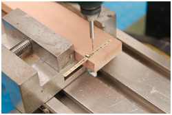 Verbolzen der Beschläge