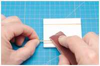 Halbrundprofil schleifen