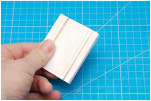 Nuten zum Schleifen des Halbrundprofils