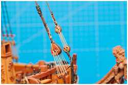 Fock- und Borgstag am Stevenkopf steifgesetzt