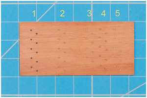 verschieden Holzarten für Dübel testen