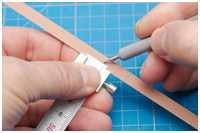 Laschung der Planken ausarbeiten